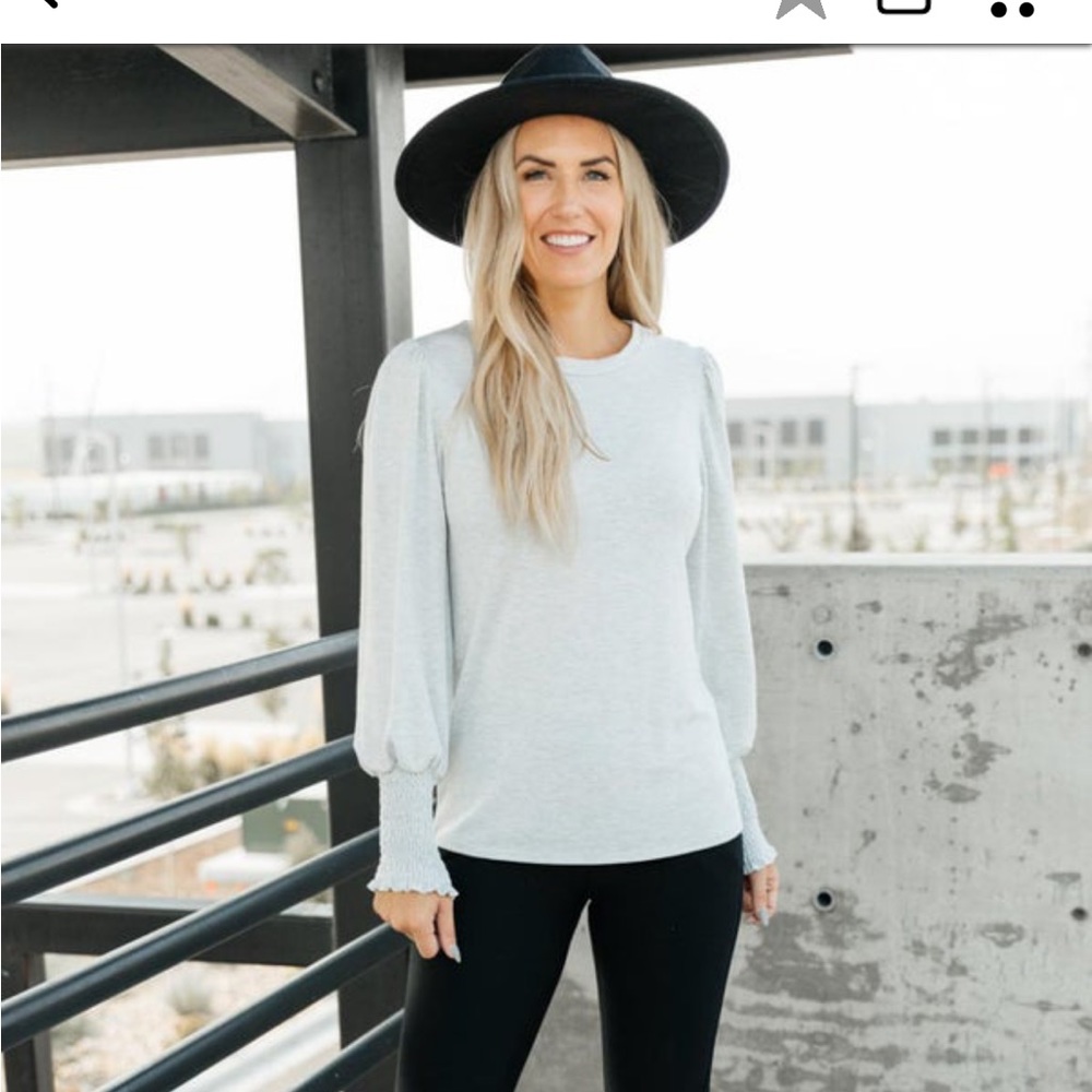 Cloud Watching Top - image 1